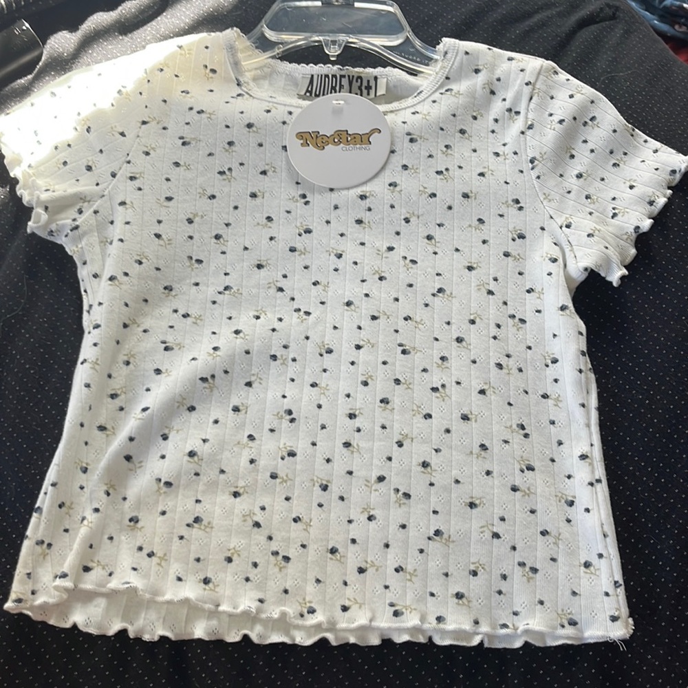 Floral crop top